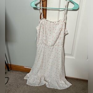 Lola Grace Mini White Floral Dress